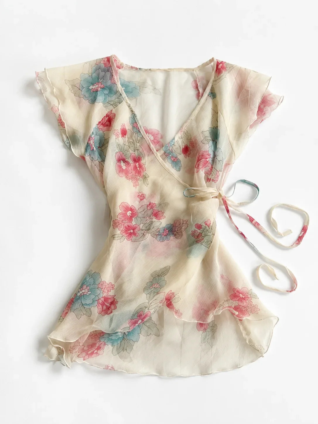 Rylee Floral Chiffon Top