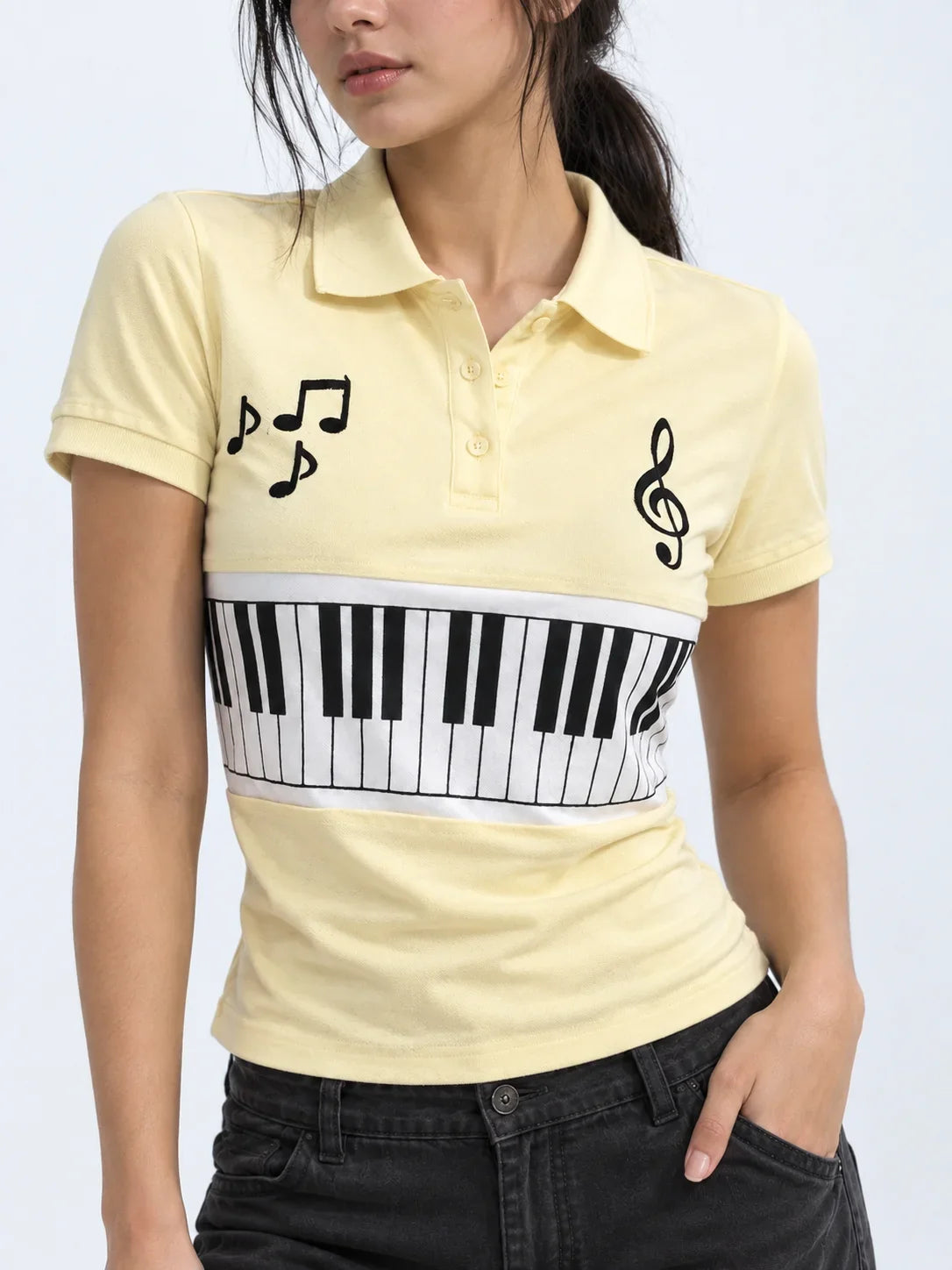 Mocassin Piano Keys Polo