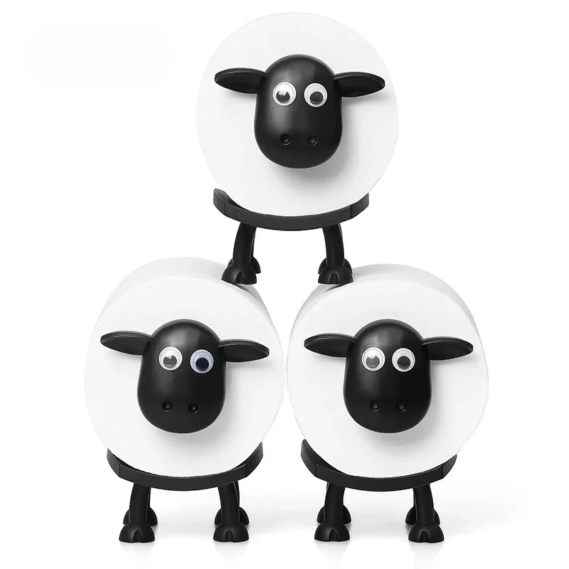 3D Sheep Toilet Paper Holder