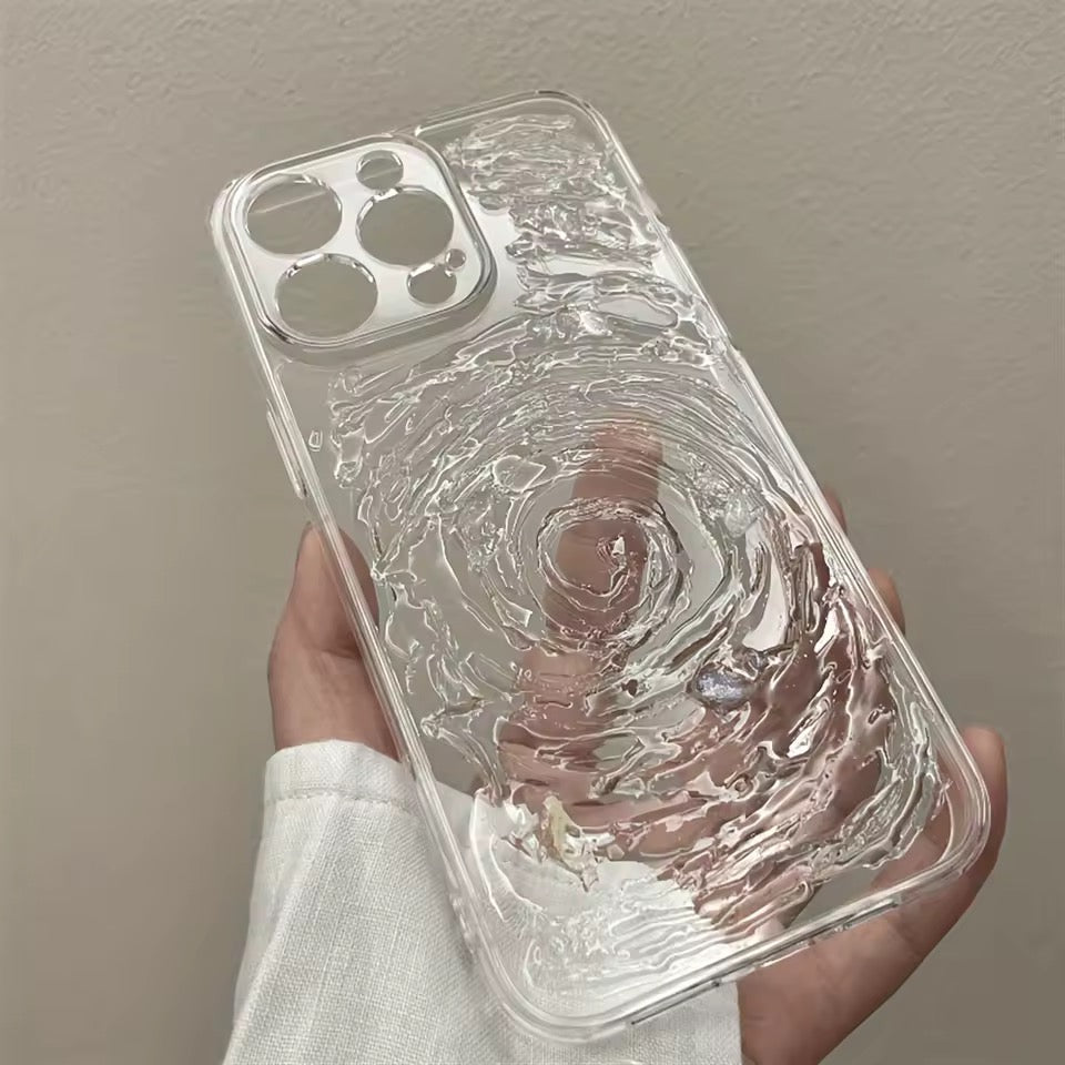 Radial Ripples iPhone Case