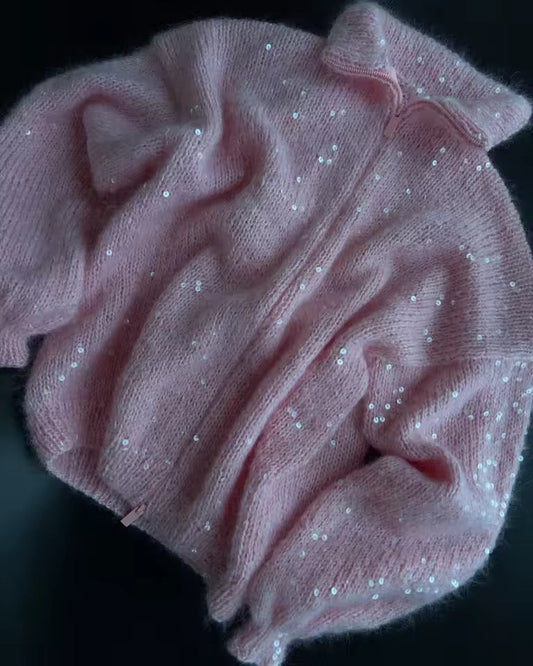 Cosmic Dust Sequin Sweater