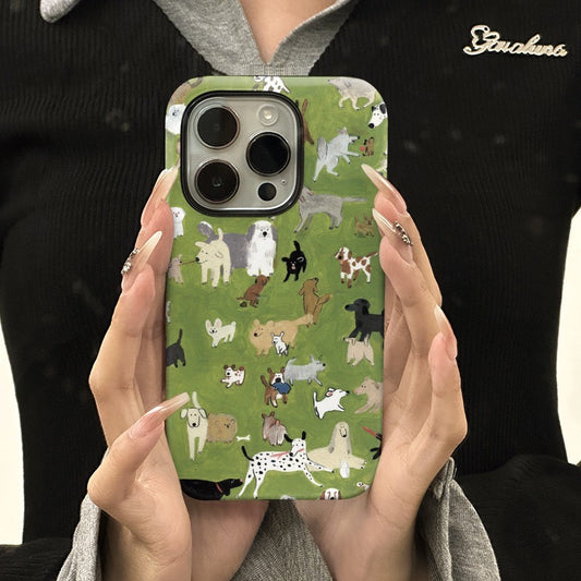Dogs Everywhere iPhone Case
