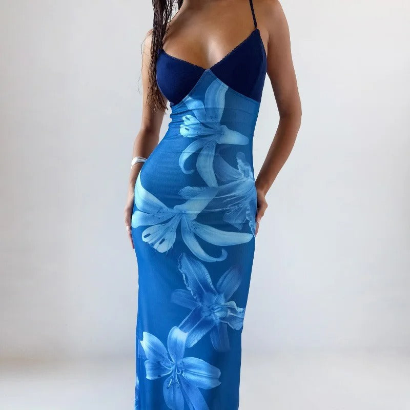 chinese dress ladies Alaina Oasis Dress – Luxandluxy