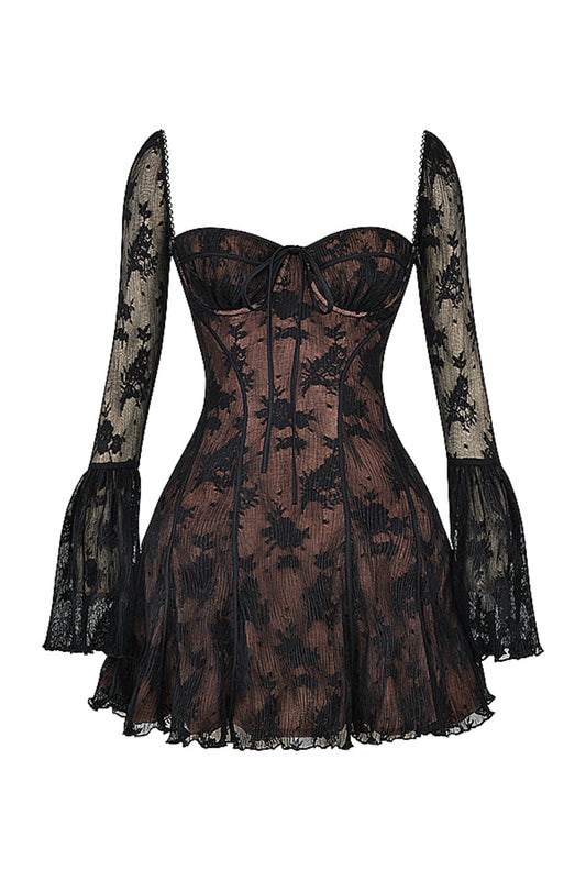 Analissa Black Lace Dress