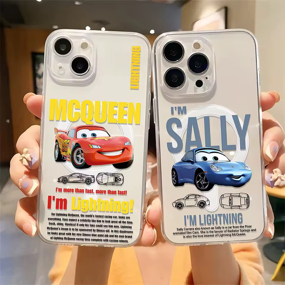 Cars Clear iPhone Case