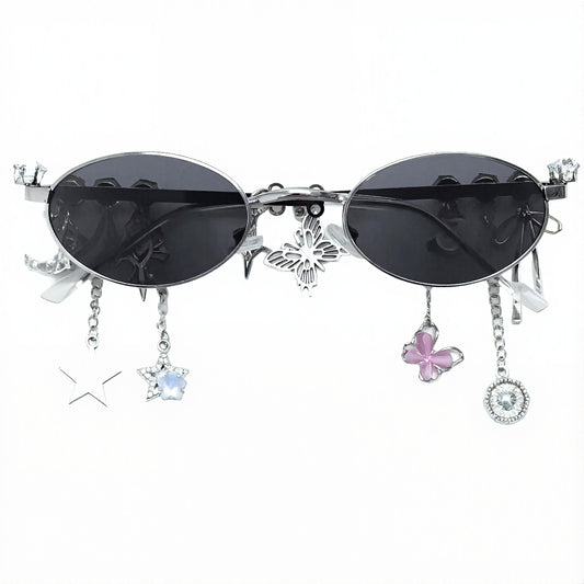 Charm Drop Statement Glasses
