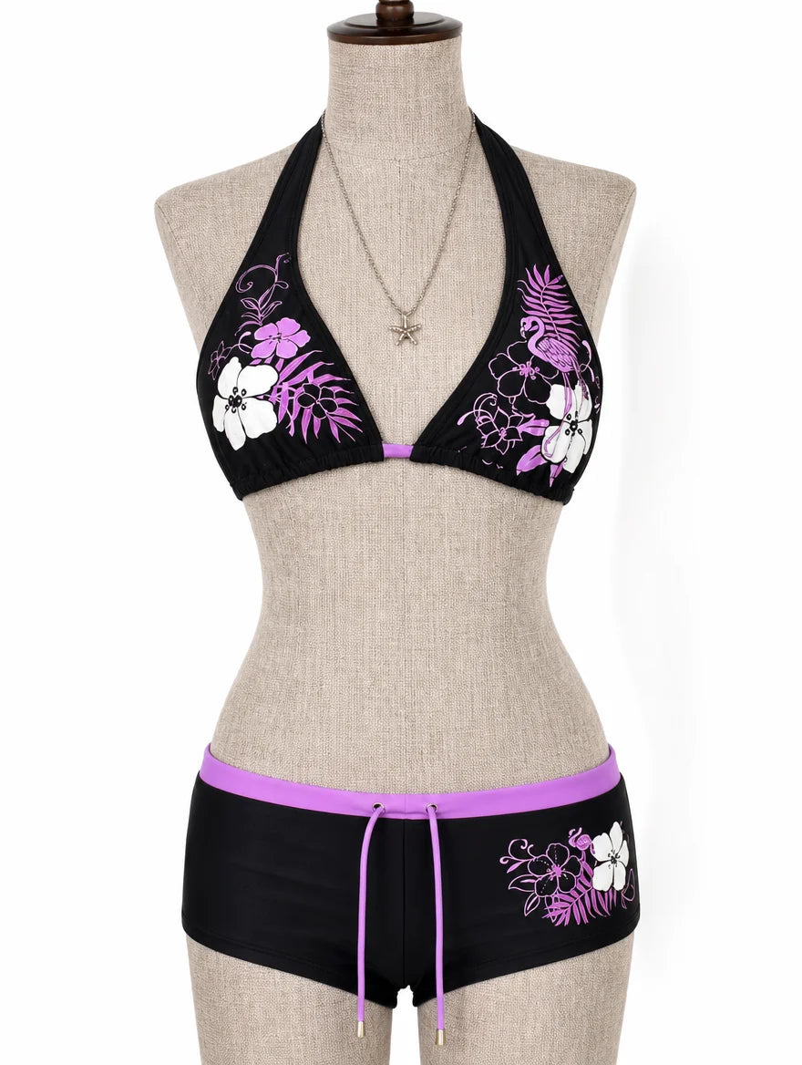 Flamingo Girl Bikini Set