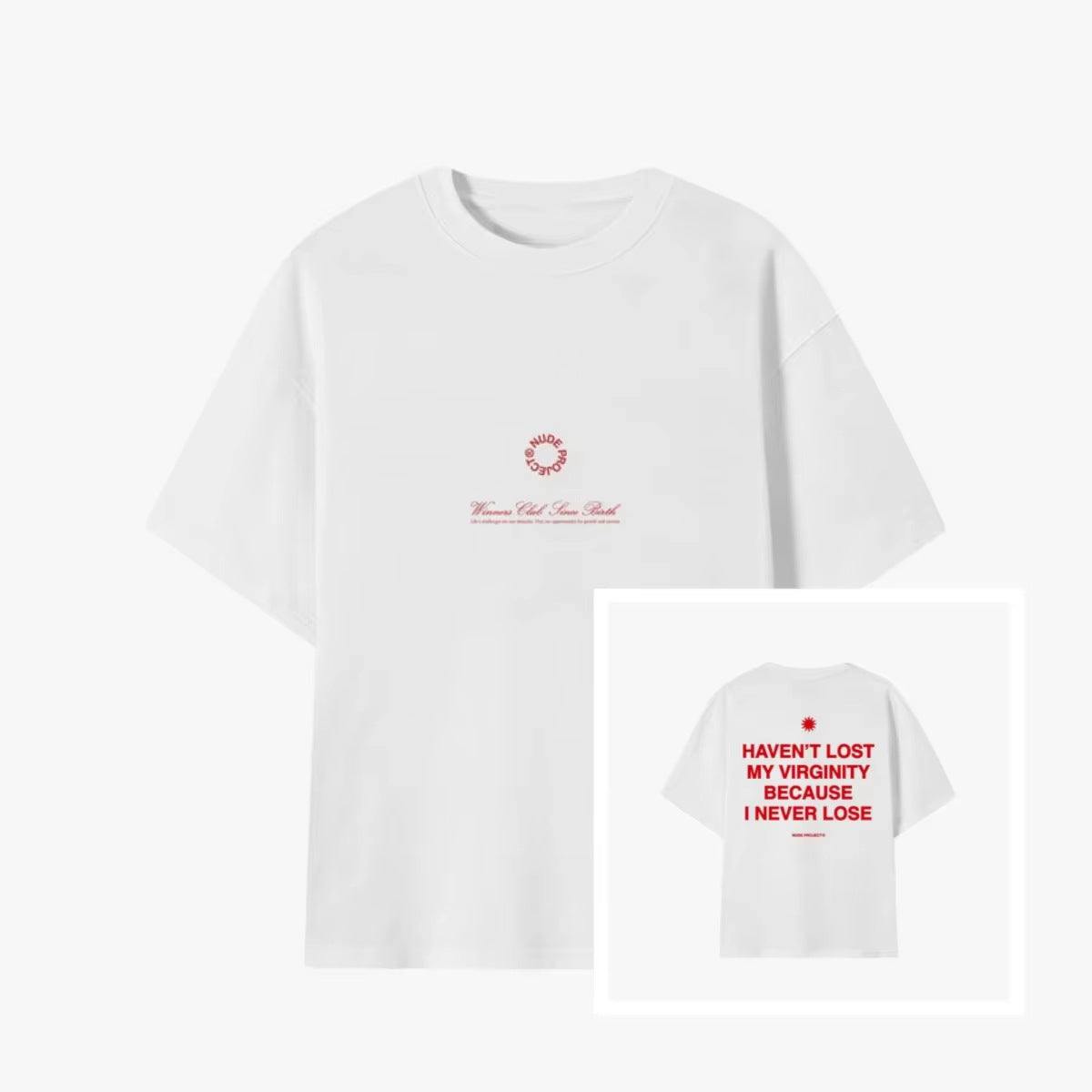 "Haven't Lost My Virginity" Graphic Tee