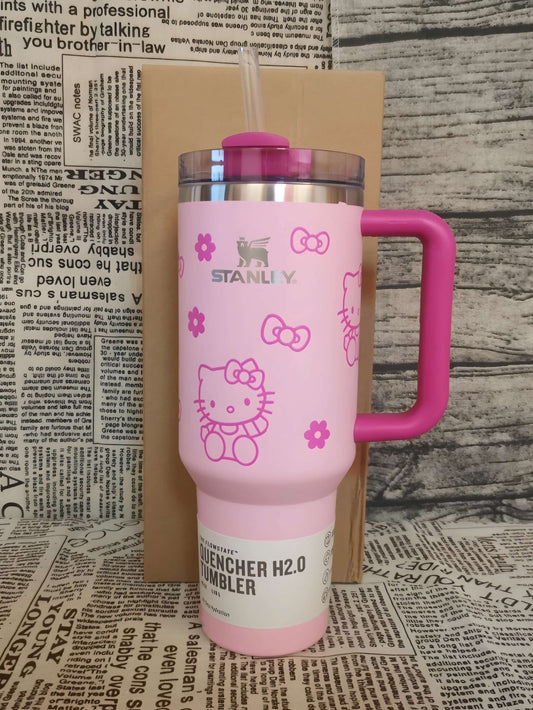 Hello Kitty Bow Flower Stanley Cup