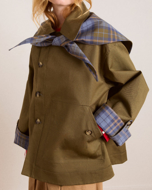 Heritage Reversible Check Jacket