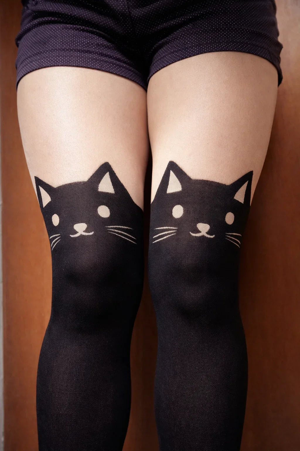 Kawaii Kitty Thigh-High Stockings