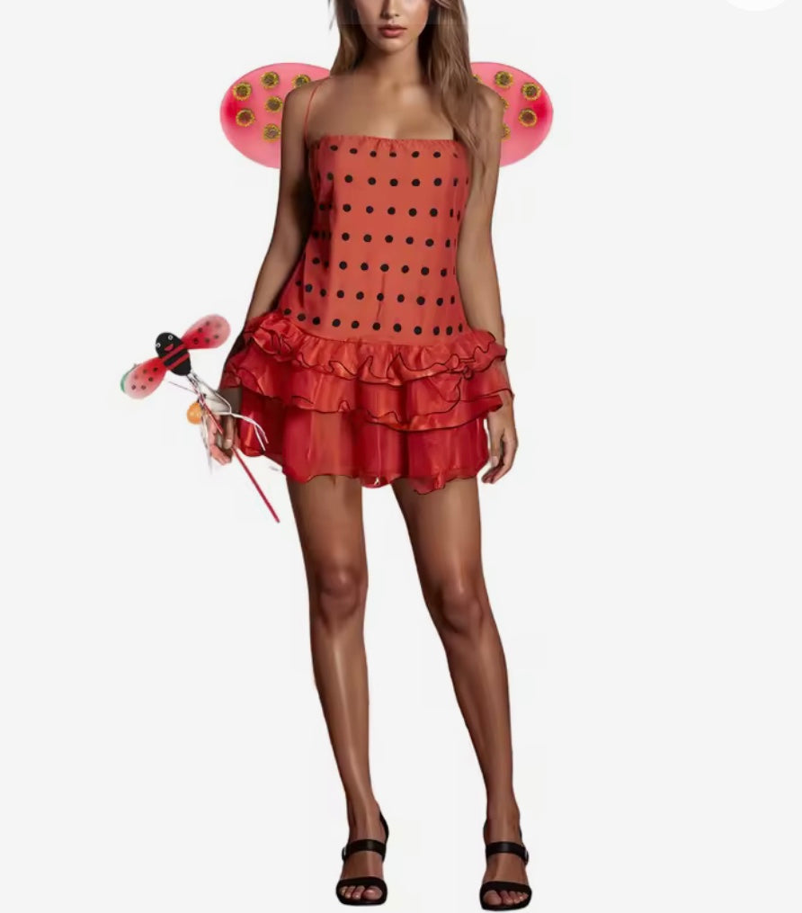 Lady Bug Cosplay Costume