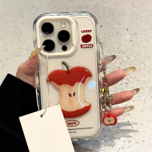 Lucky Apple Core iPhone Case