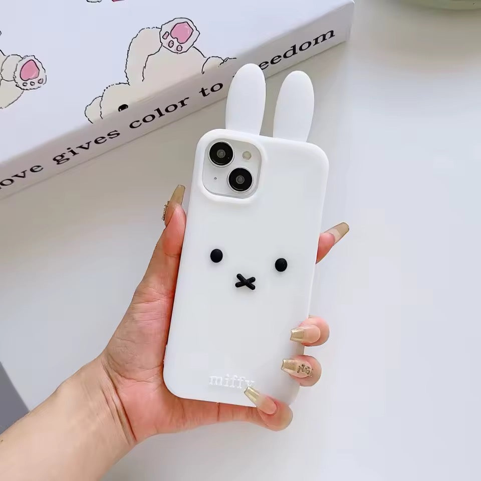 Miffy Bunny Ear iPhone Case – Luxandluxy Miffy Bunny Ear iPhone Case – Luxandluxy