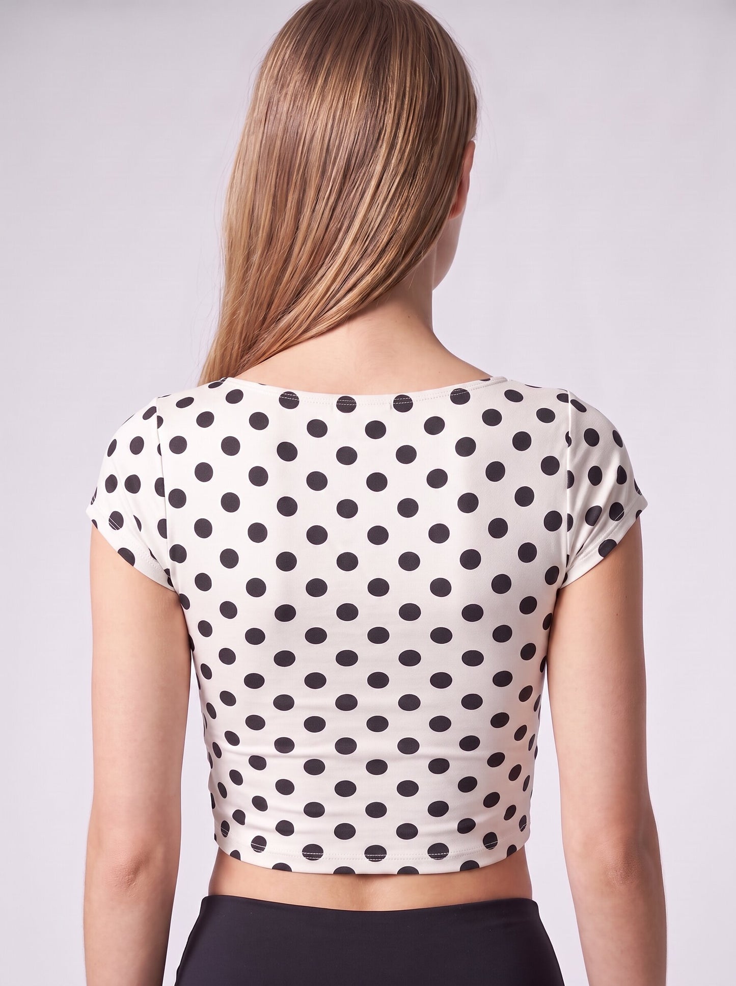 Nova Twist-Front Crop Tee