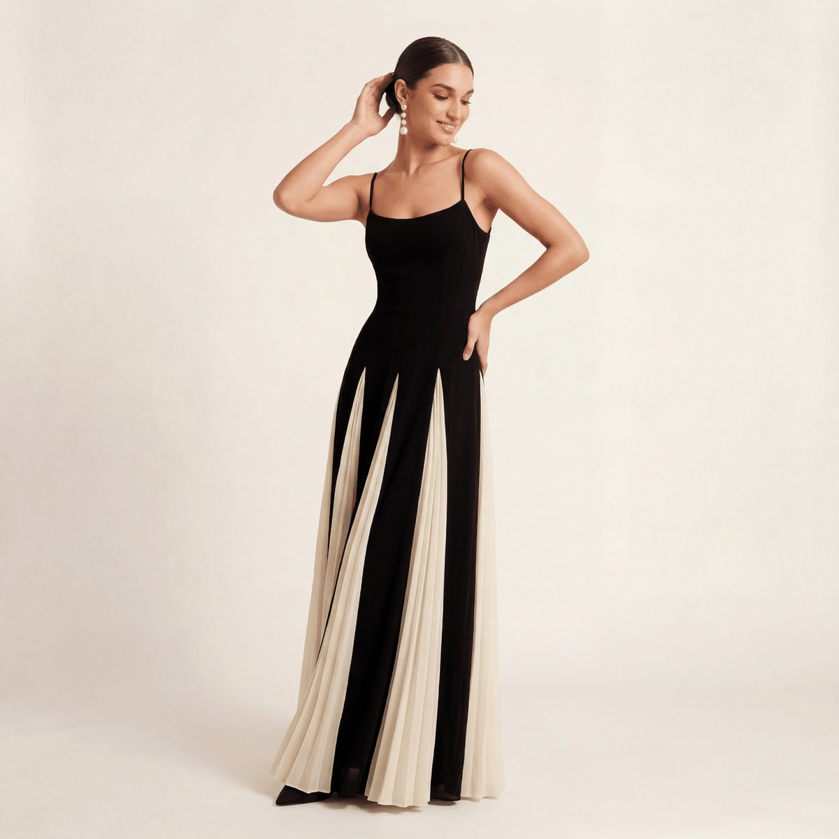 Paloma Godet Maxi Dress
