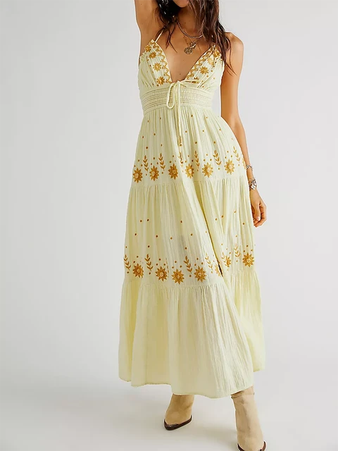 Free People Real Love Embroidered Dress Luxandluxy Free People Real Love Embroidered Dress Luxandluxy