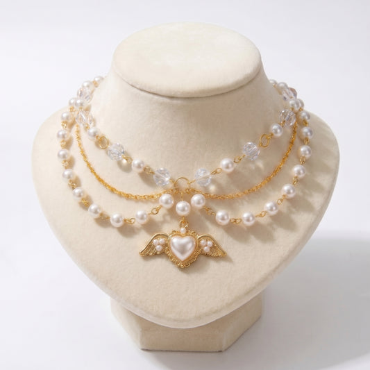 Rosary Victorian Romantic Necklace