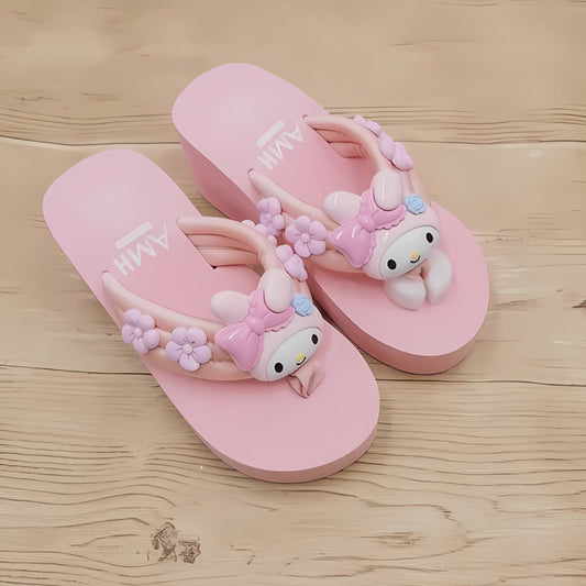 Hello Kitty Sunflower Platform Heels