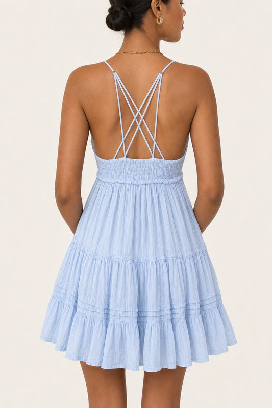 Skye Babydoll Mini Dress
