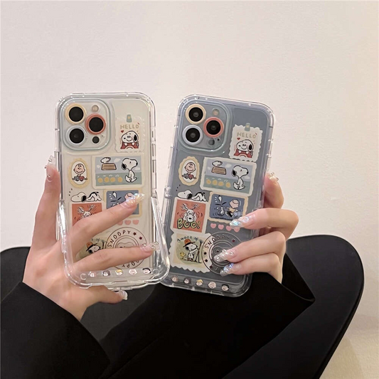 Snoopy Clear iPhone Case