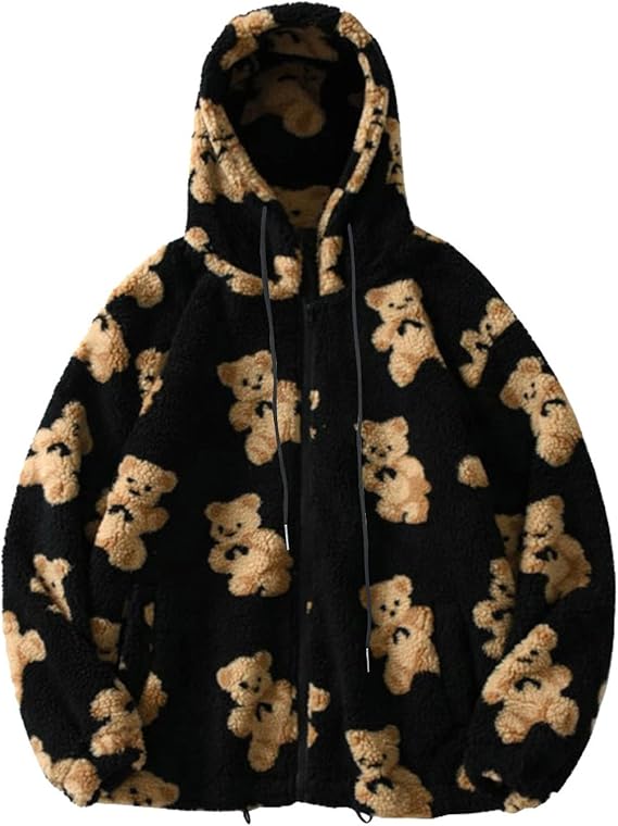 Teddy Bear Plush Hoodie