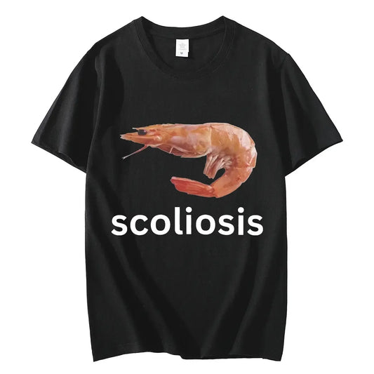 'Scoliosis' Shrimp Tee