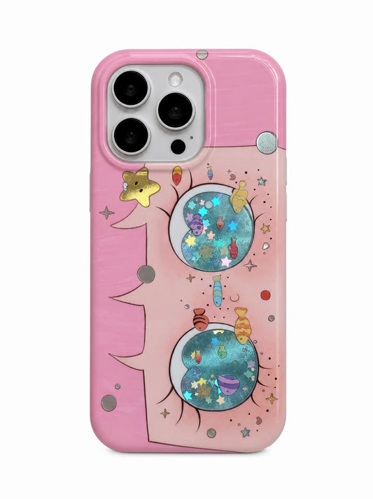 Anime Girl Blue Eyes iPhone Case
