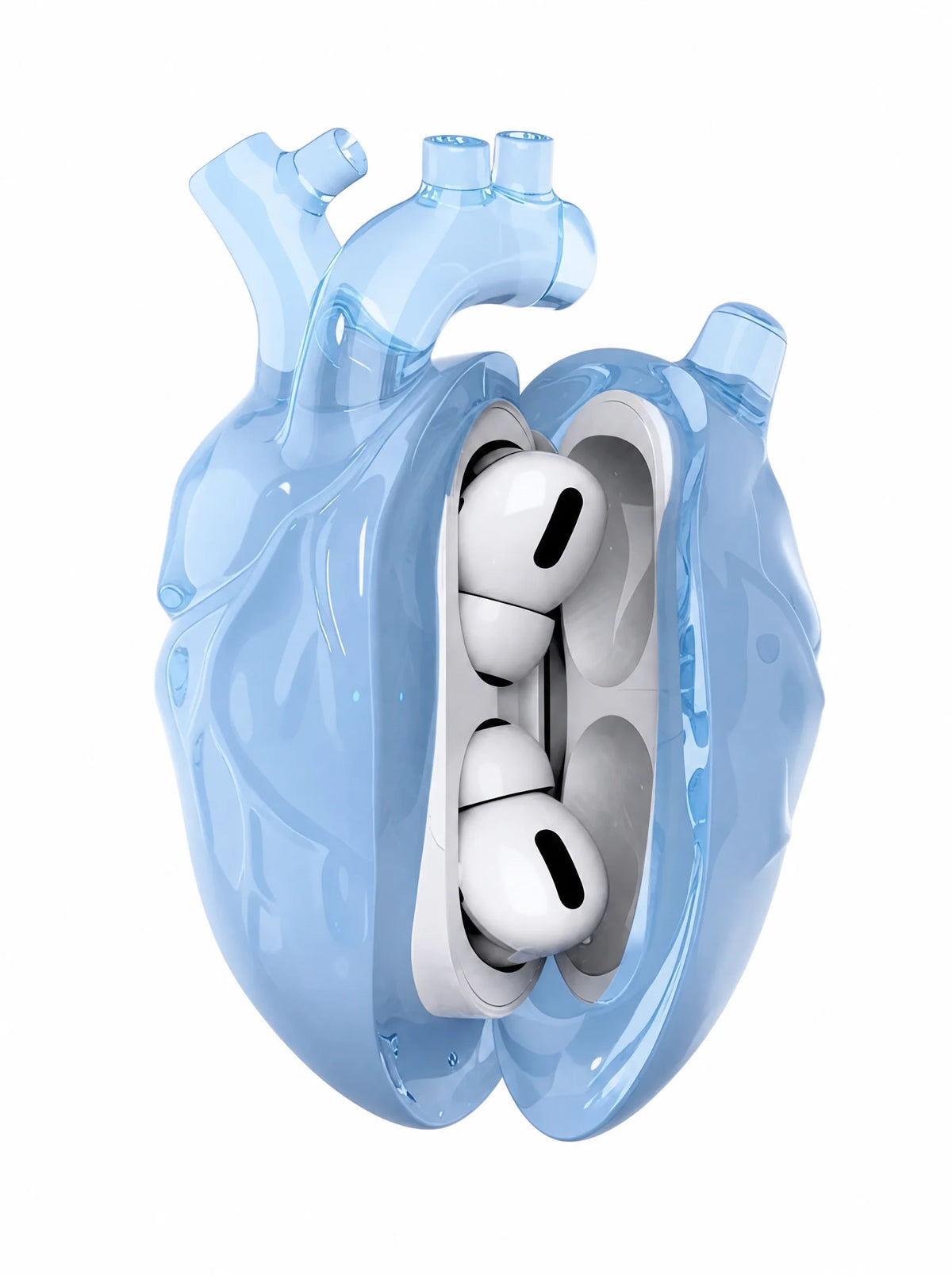 Anatomical Heart AirPods Case