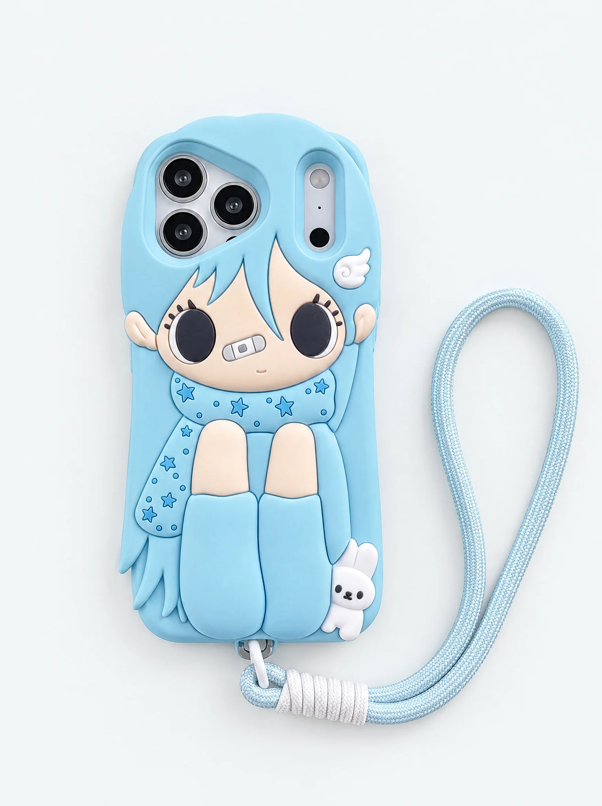Sitting Scarf Girl iPhone Case