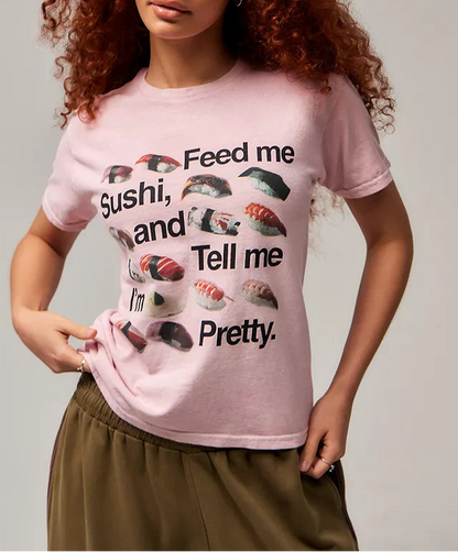 "Feed Me Sushi" Tee