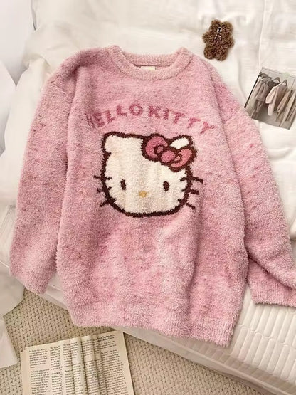 Hello Kitty Marshmallow Fuzzy Pajama Set