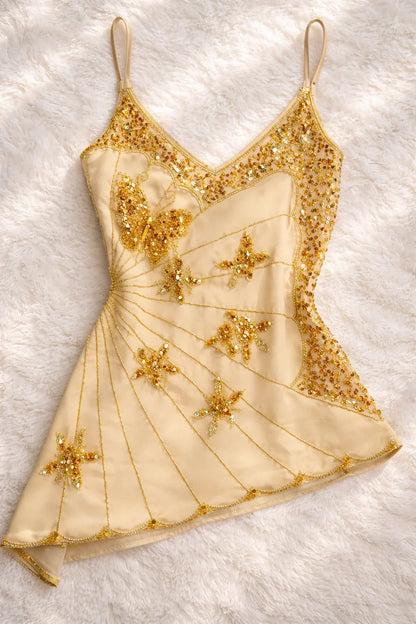 Twilight Butterfly Sequin Camisole