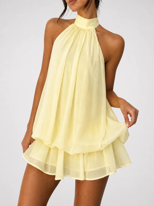 Bree Halter Mini Dress