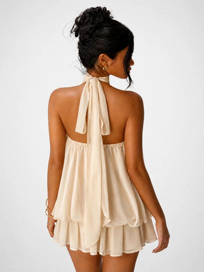 Bree Halter Mini Dress