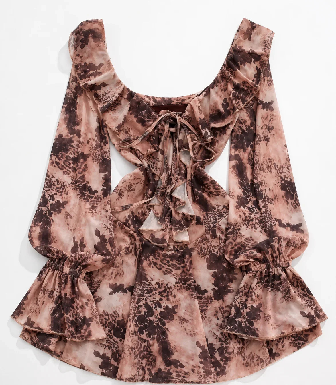 Aspen Ruffle Mini Dress