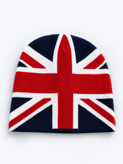 Union Jack Knitted Beanie