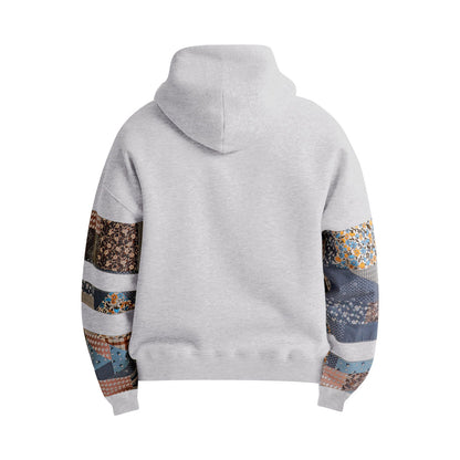 Patchwork Popover Hoodie