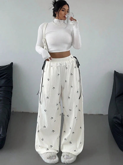 Bows & Bowknots Baggy Pants