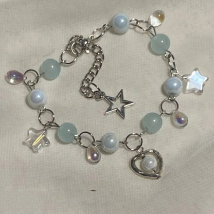 Pearls and Stars Bracelet