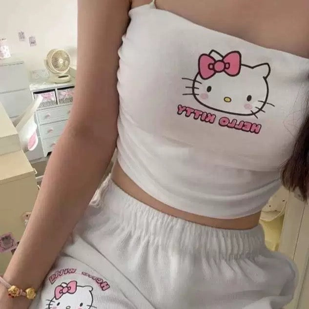 Hello Kitty Cami & Shorts Lounge Set