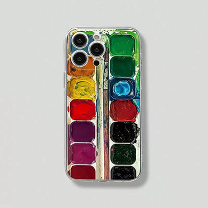 Watercolor Palette iPhone Case