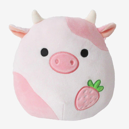 Squishmallow Strawberry Cow Plush