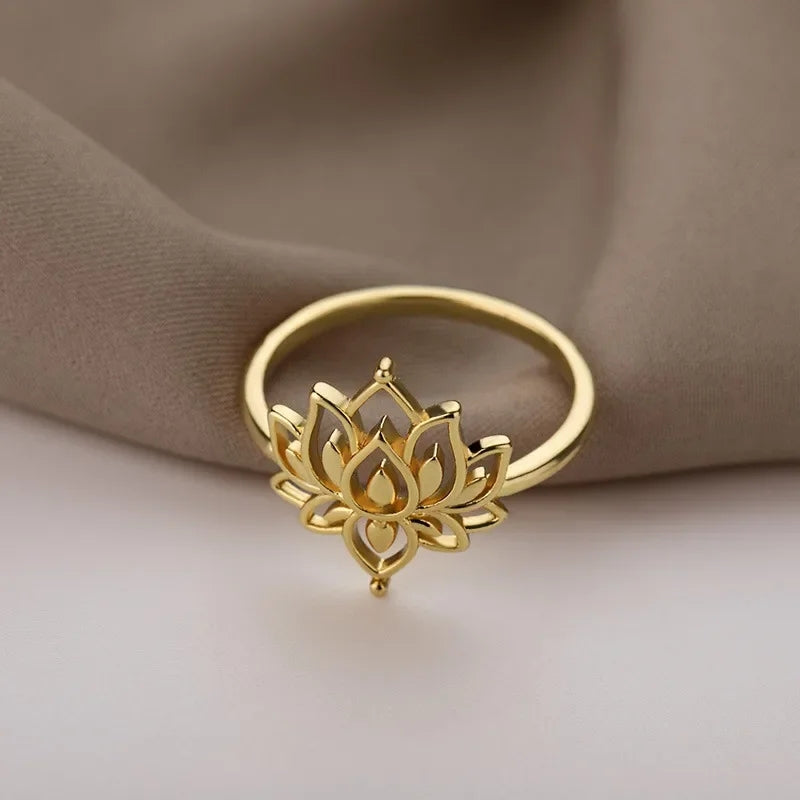 Lotus Flower Ring