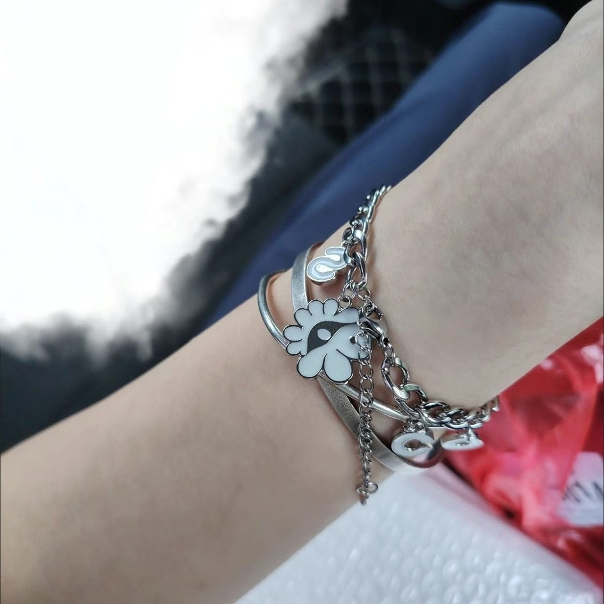 Cortis Daisy Silver Bracelet