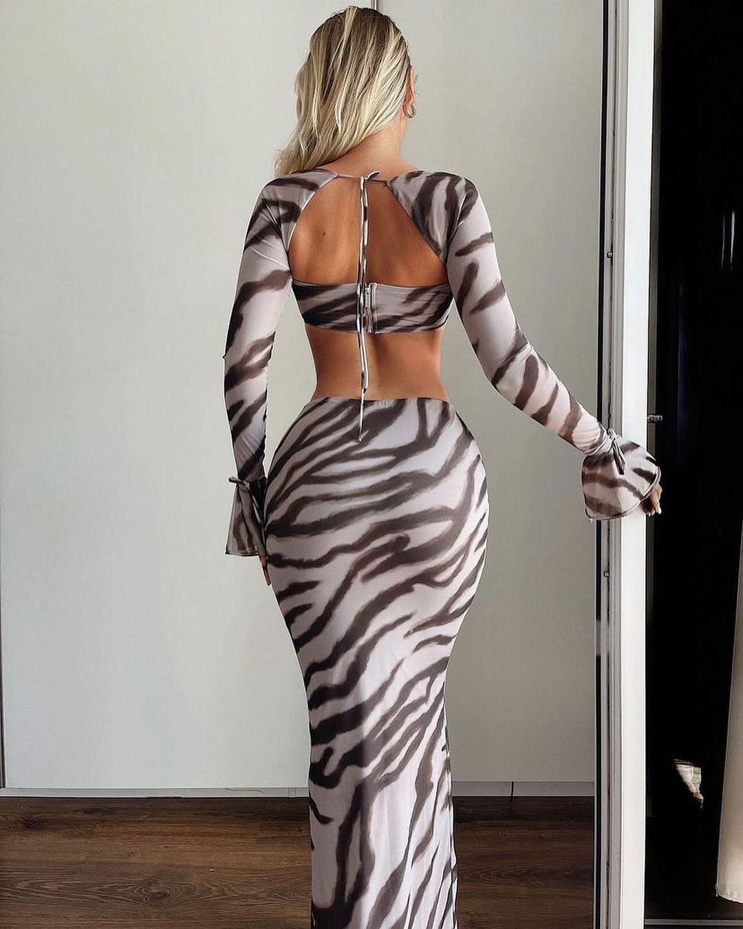 Zebra Print Priscilla Top & Astrid Maxi Skirt