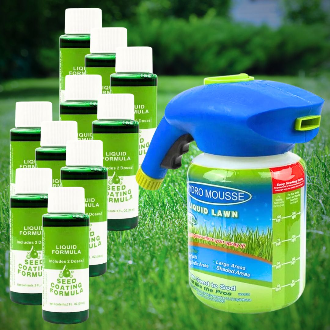 Liquid Lawn Seed Spray - Luxandluxy