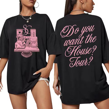 Sabrina Carpenter “House Tour” Oversized Tee