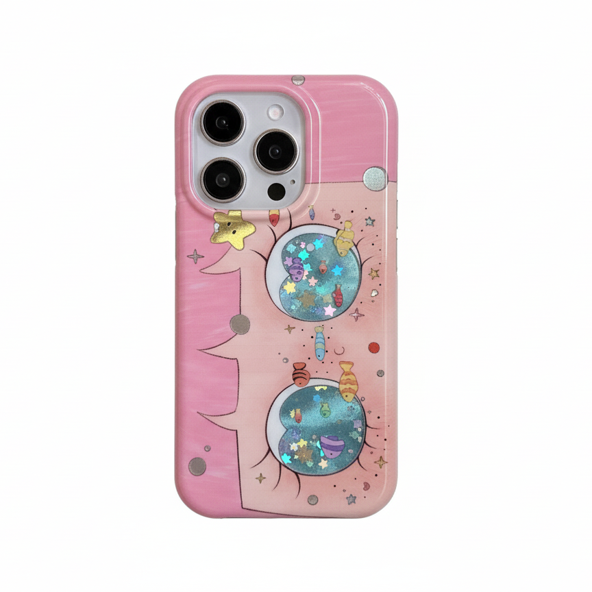 Anime Girl Blue Eyes iPhone Case