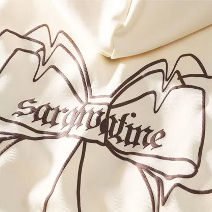 Dripping Bow Shadow Saramatine Hoodie